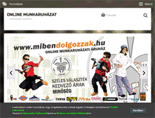 Tablet Screenshot of mibendolgozzak.hu